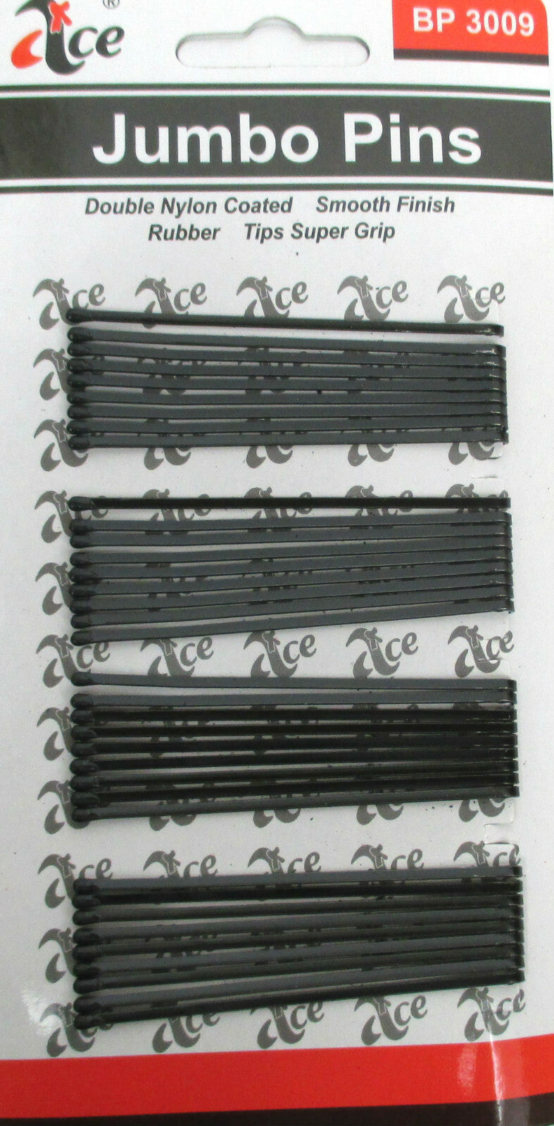 Choose Quantity-- 2.75 " JUMBO BOBBY PINS STYLING COATED RUBBER