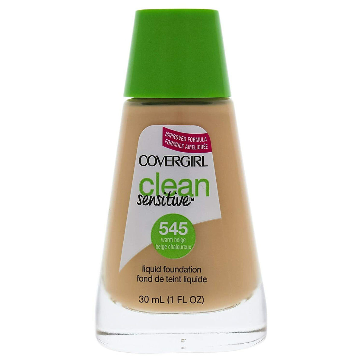 Sensitive Skin Liquid Foundation - Light, Oil-Free, Hypoallergenic, Multiple Shades