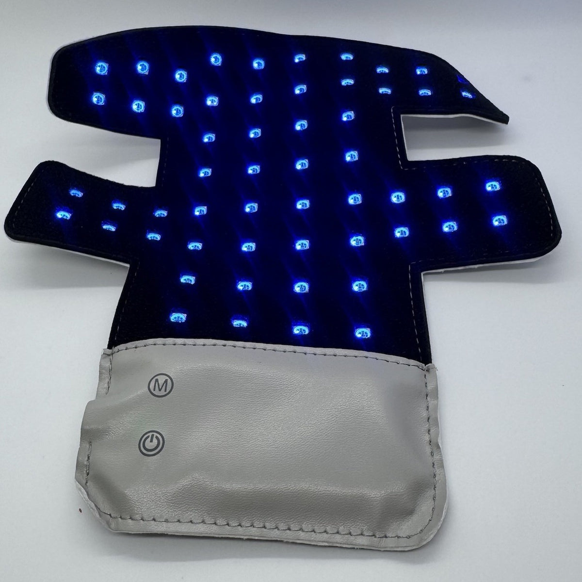 LED Hair Growth Light Therapy Hat - Red & Blue Light, Rechargeable