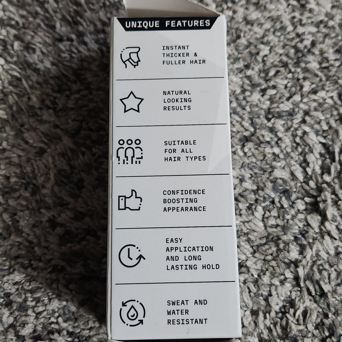 Striking Viking Hair Thickening Fibers White New
