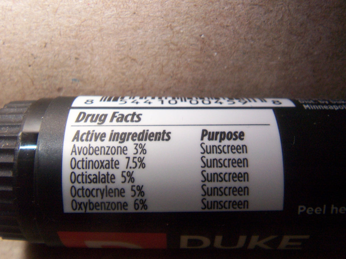 Tactical Sunscreen Lip Balm with SPF 30 - Large 0.56 oz, Blood Orange Mint