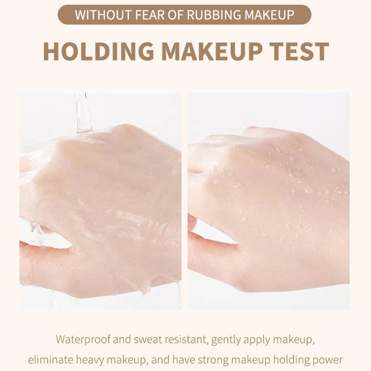 Color Changing Foundation for Mature Skin SPF50 Liquid Makeup 30ml Set