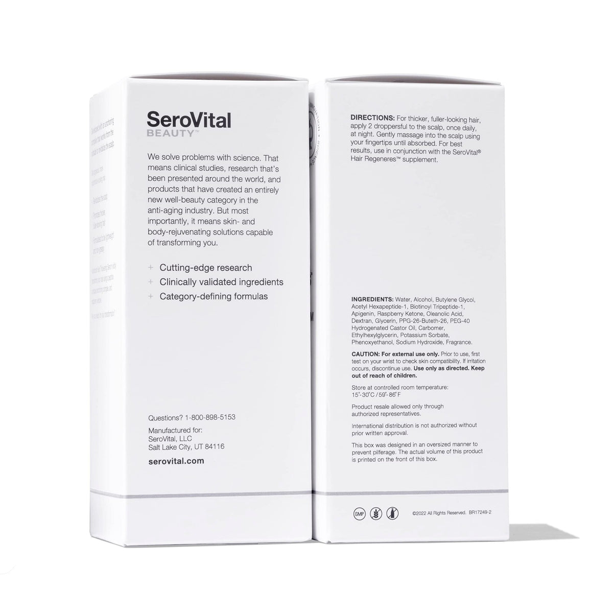 Advanced Hair Thickening Serum | Peptide Thicker Fuller