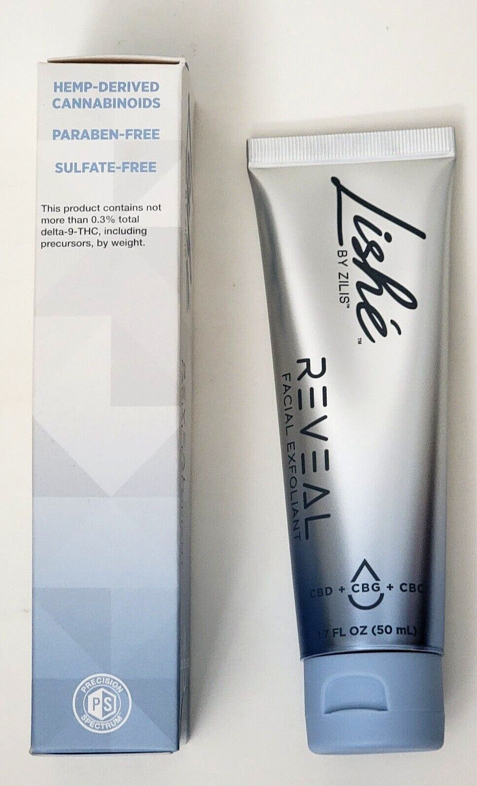 Lishe by ZILIS REVEAL FACIAL EXFOLIANT 1.7 fl oz SEALED NEW IN A BOX