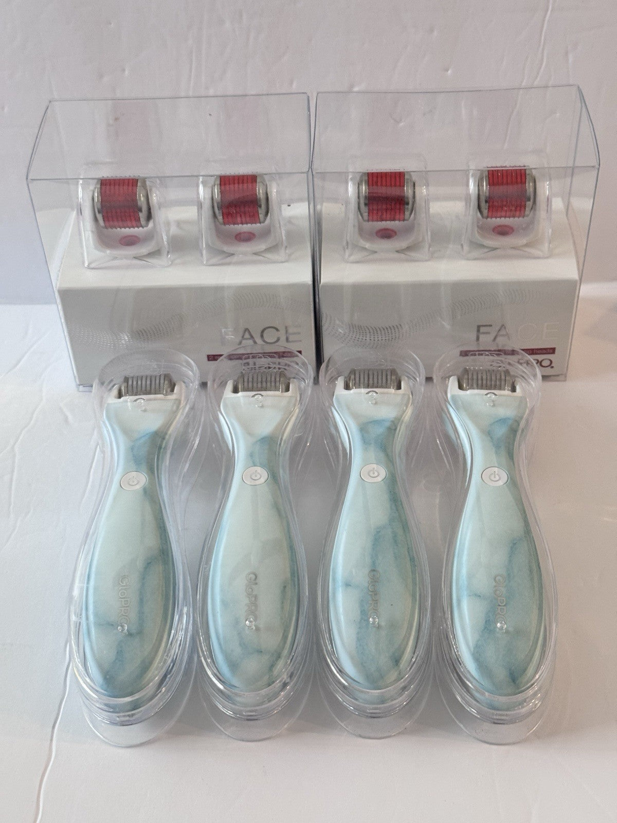 Microdermabrasion Facial Tool with 4 Attachments - Rechargeable Skin Regeneration Device