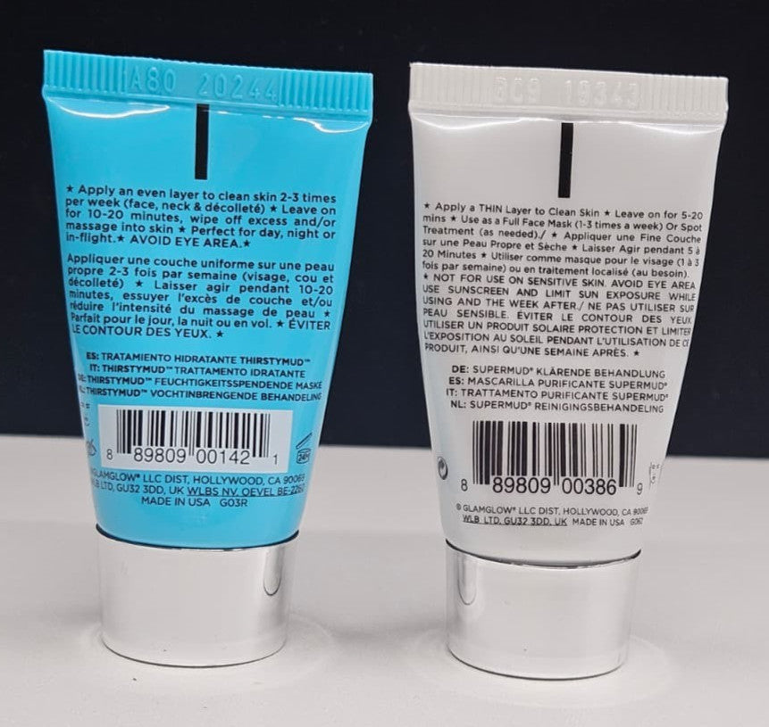 Supermud Clearing & Thirstymud Hydrating Face Treatment 0.5 oz