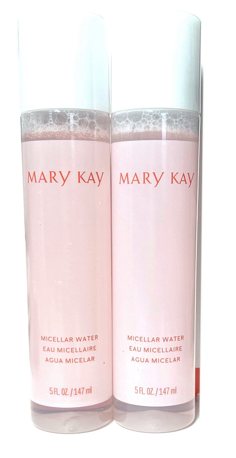 Mary Kay Micellar Cleansing Water Set of 2 - Full Size Makeup Remover 5 fl oz