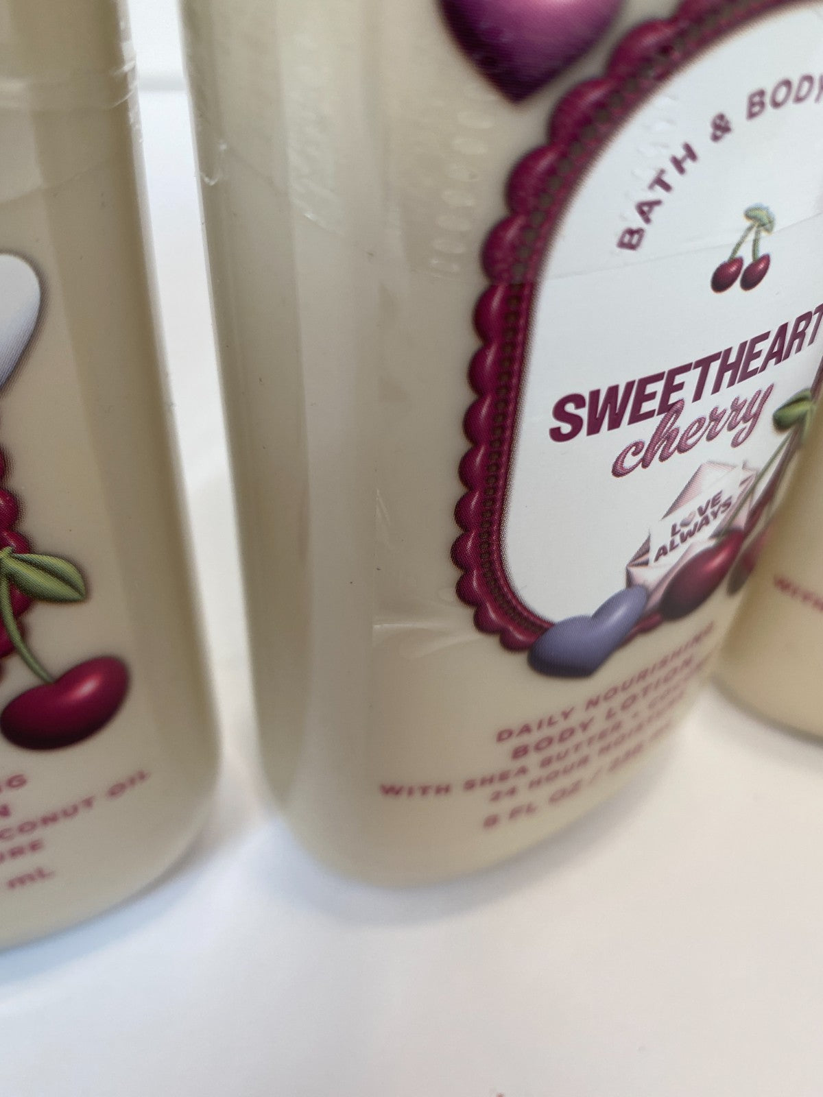 Sweetheart Cherry Body Lotion 8 oz - Set of 4