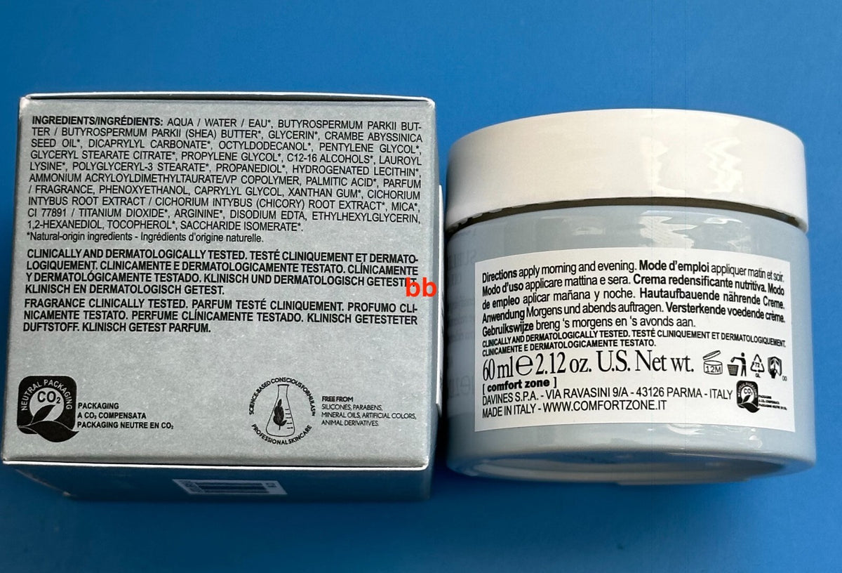 Comfort Zone Sublime Skin Oil Cream Moisturizer - 60ml