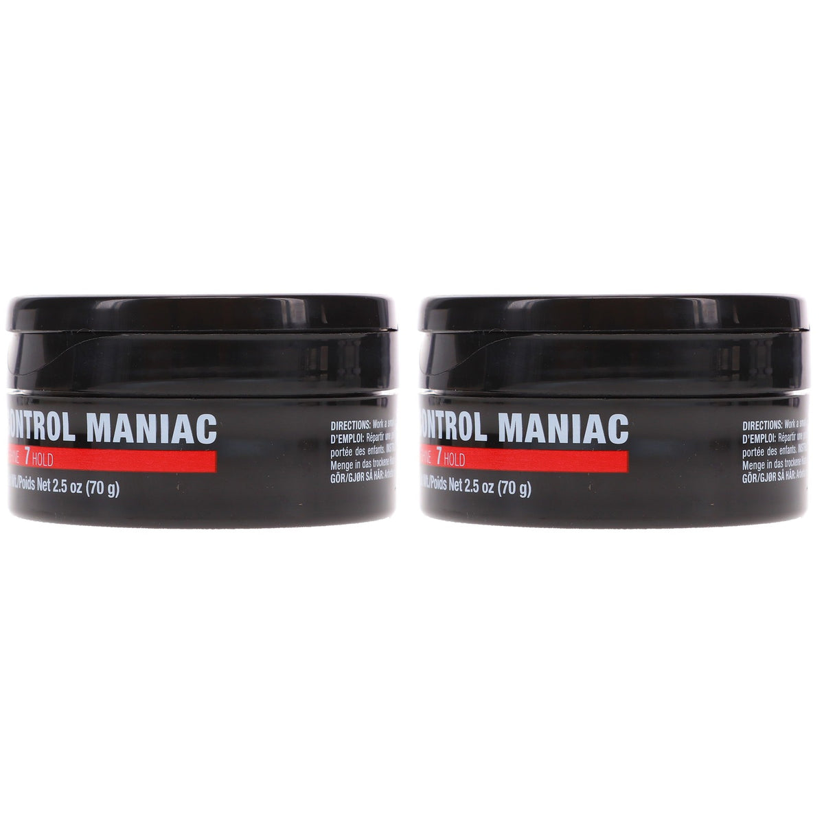 Hair Styling Wax for Hold & Shine - 2.5 oz, 2 Pack