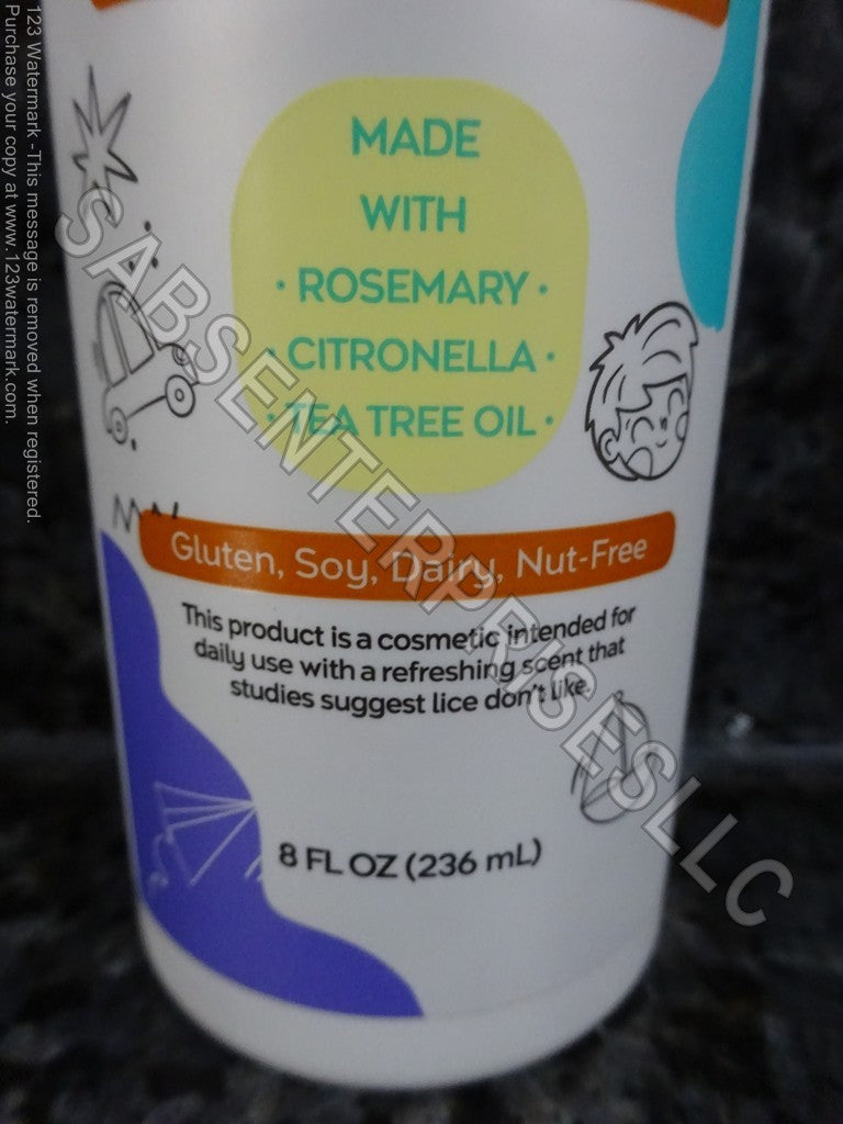 Kids Rosemary Hair Protection Oil - Natural Sense, 8 Fl oz Pack of 8