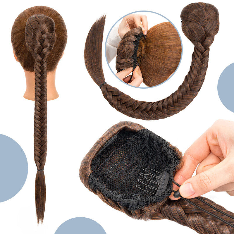 200g Thick Large Drawstring Ponytail Clip-In Hair Extension for Full Head