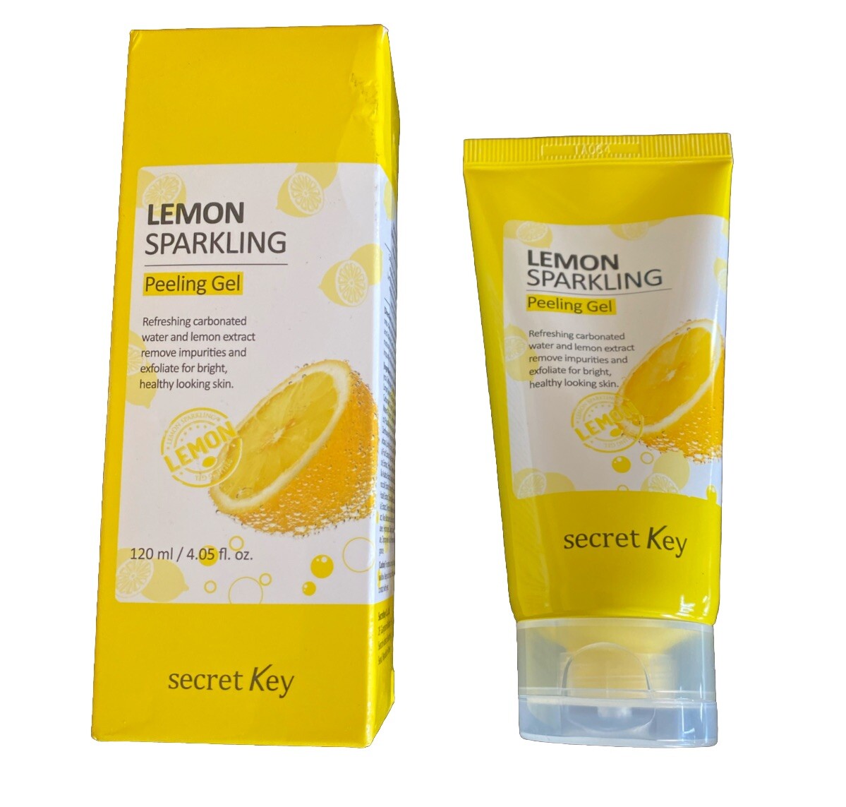( 2 of packs )SECRET KEY Lemon Sparkling Peeling Gel 120ml / 4.05 fl