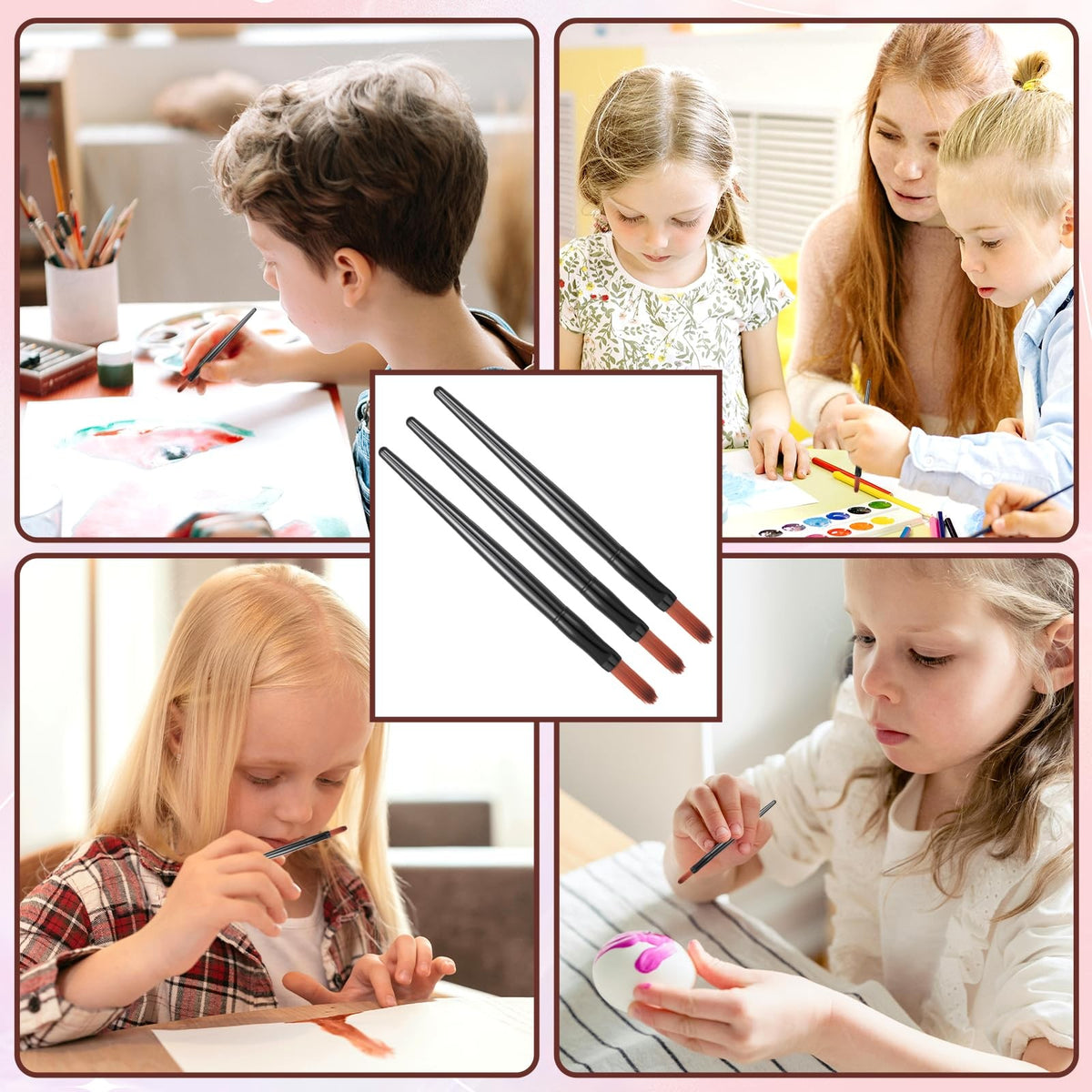 Disposable Lip Brushes Pack of 120 - Makeup Applicator for Lips & Cosmetics