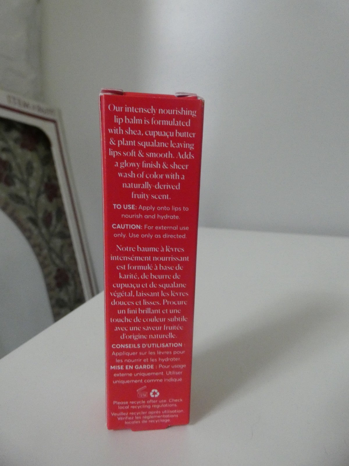 Lip Balm Strawberry Natural Moisturizer 0.34 fl oz - Phyto Glow