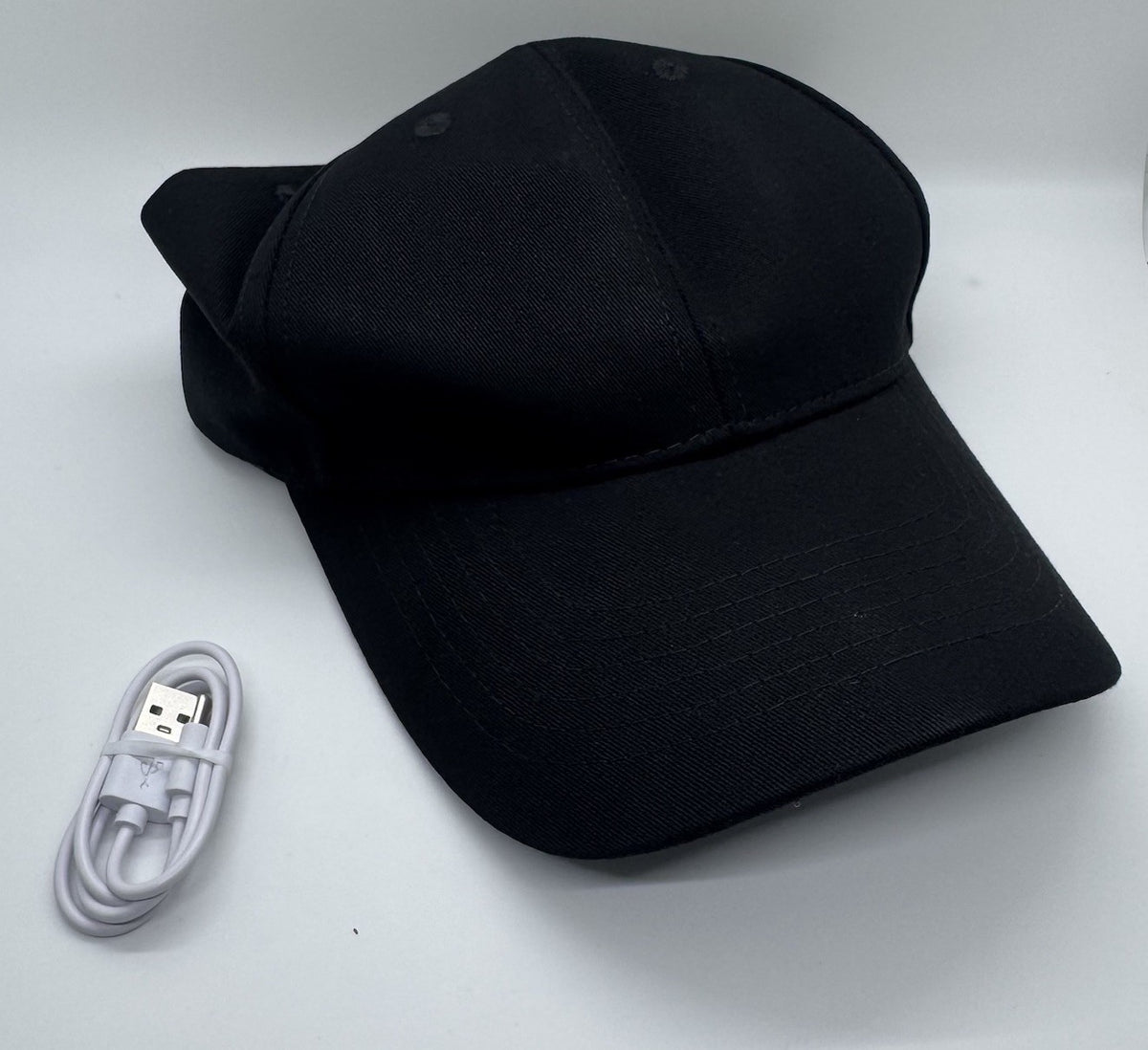 LED Hair Growth Light Therapy Hat - Red & Blue Light, Rechargeable