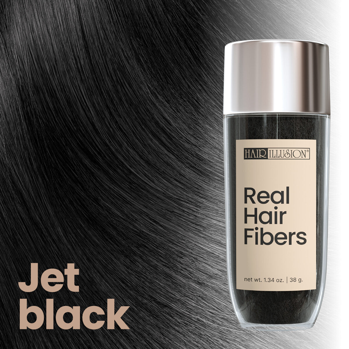 Hair Building Fibers for Thinning Hair & Bald Spots - 38g