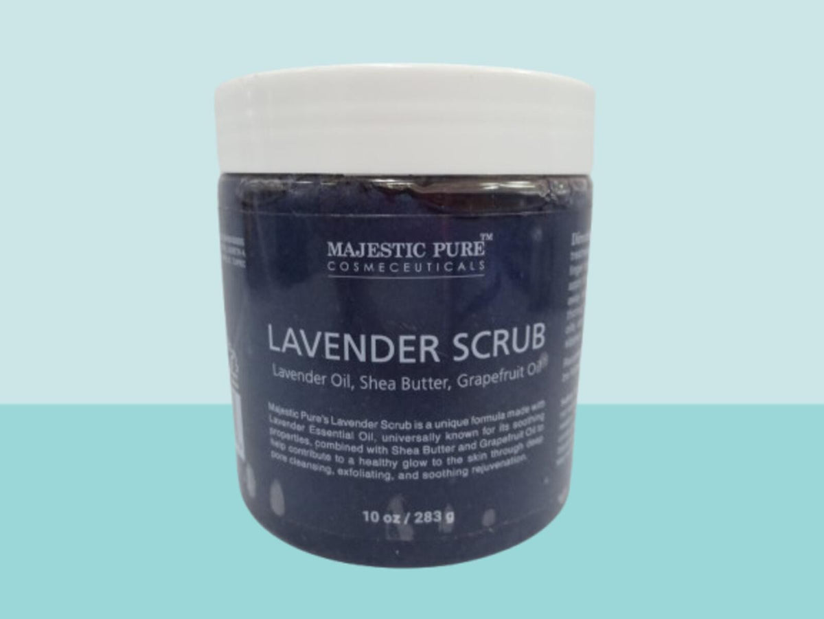 Lavender Body Scrub Set - 10 Oz, Pack of 3 for Smooth Skin