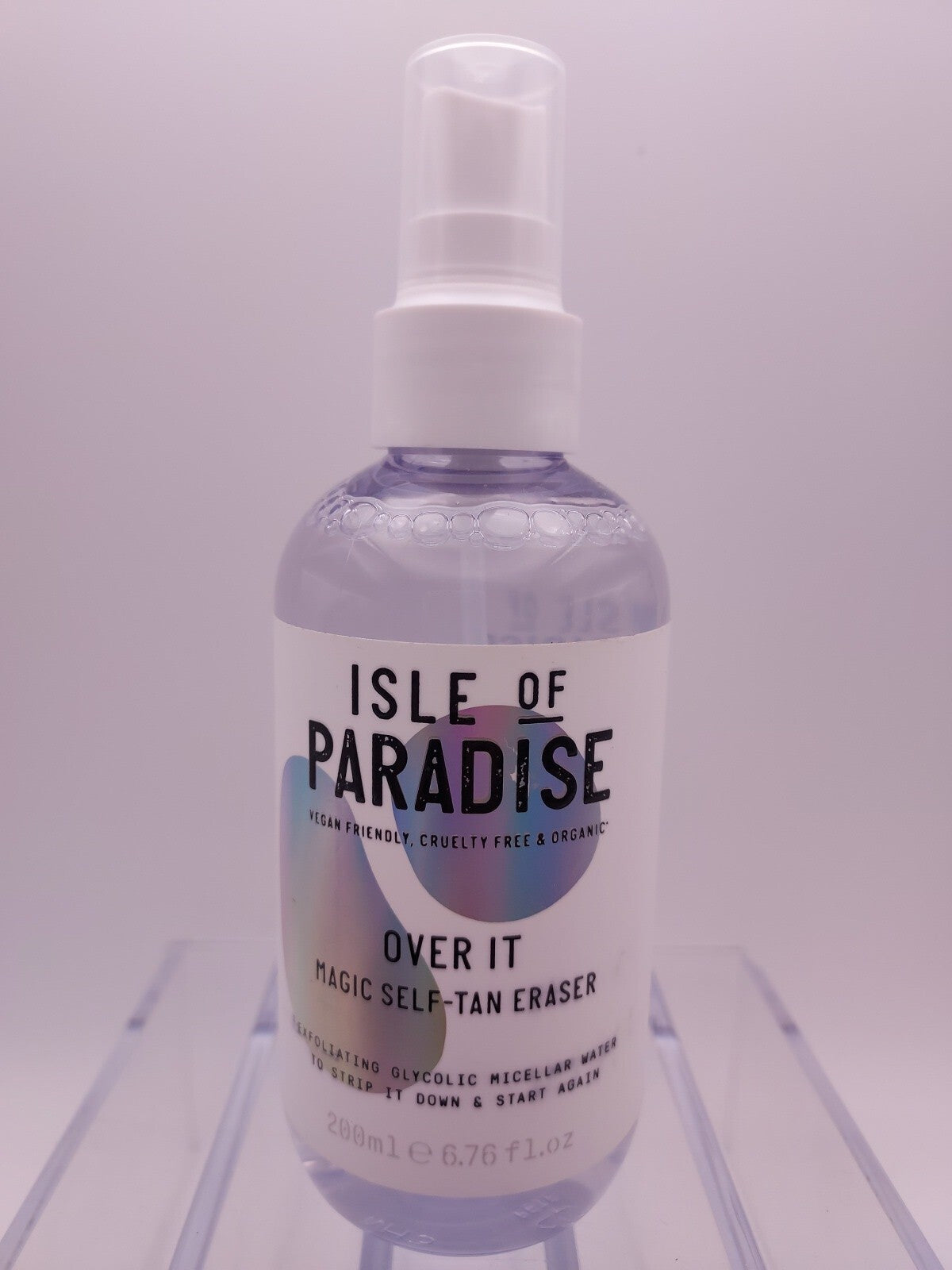 LOT OF 2 Isle Paradise Over It Magic Self Tan ERASER Exfoliating