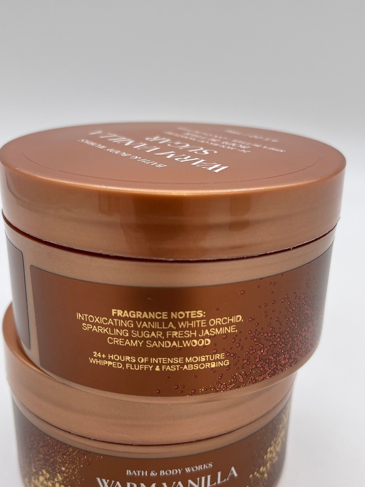 Warm Vanilla Sugar Body Butter Set of 2 - 6.5 oz Each