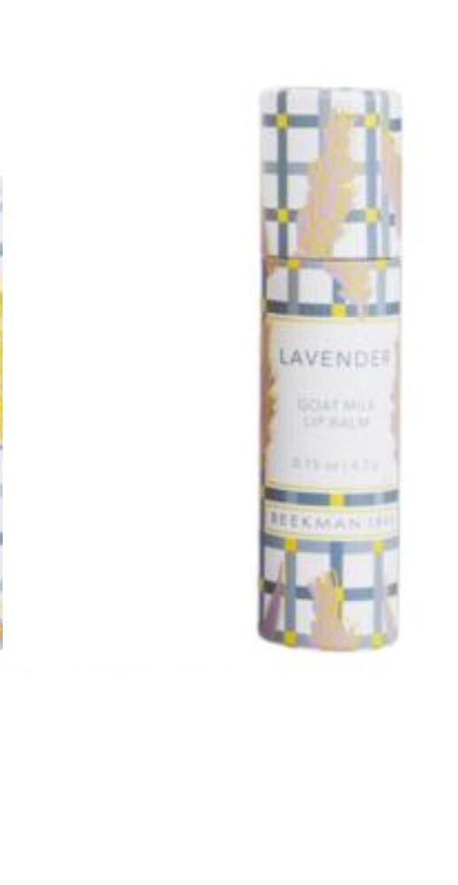 Moisturizing Goat Milk Lip Balm with Shea & Coconut Oil - Lavender Scent