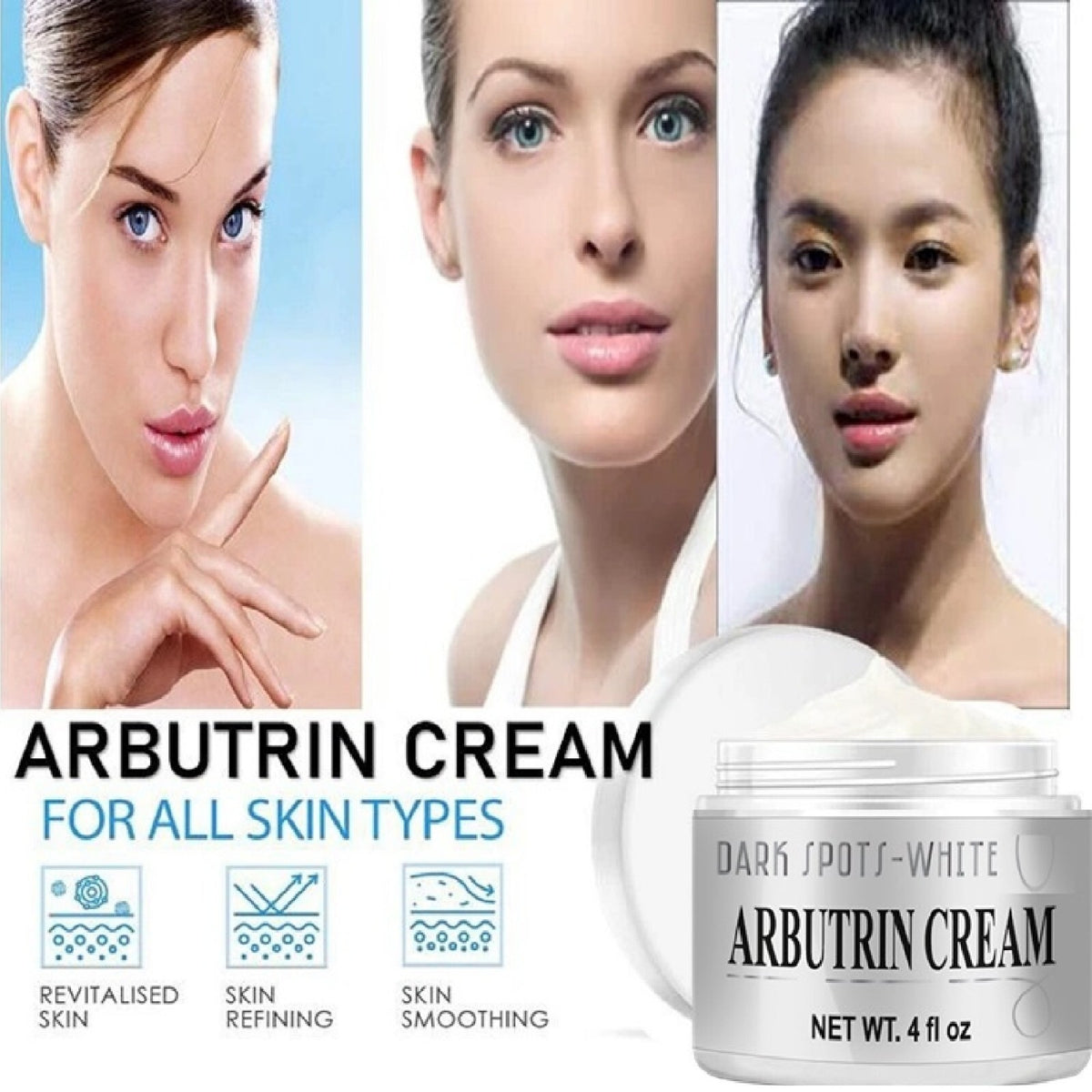 Facial Moisturizer with Aloe Vitamin C Marine Collagen - Hydrating Cream