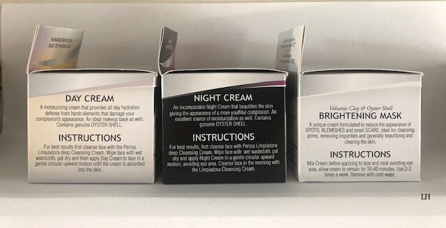 Concha Nacar 3-Pack Day Night & Brightening Creams - 2 oz Each