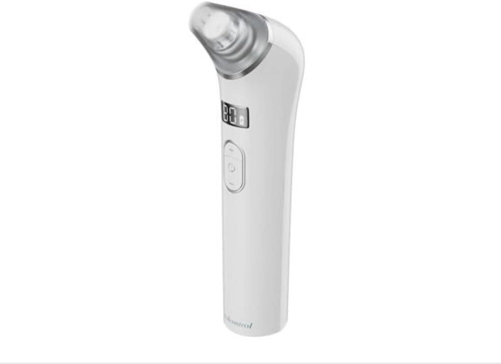 Deep Pore Vacuum Cleansing Device with 3 Attachments & 5 Levels for All Skin Types