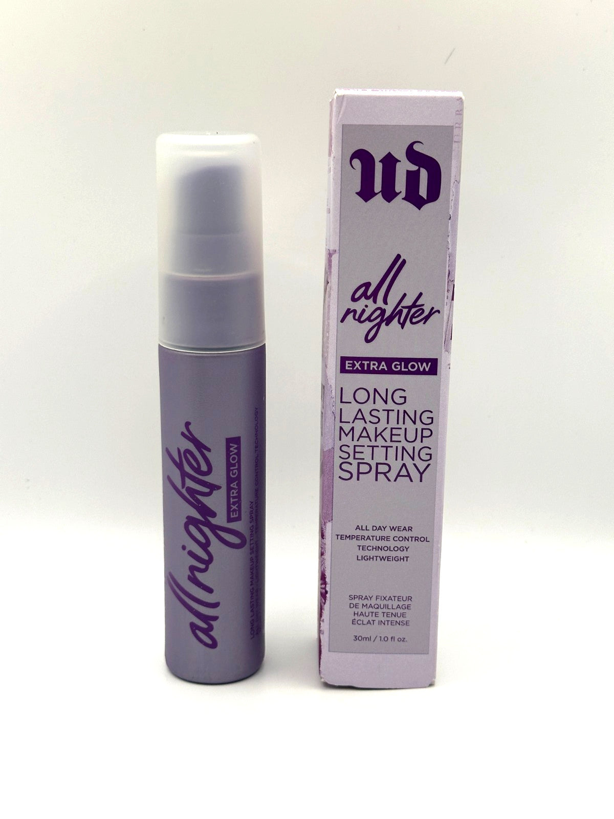 Urban Decay All Nighter Extra Glow Makeup Setting Spray 30ml Long Lasting