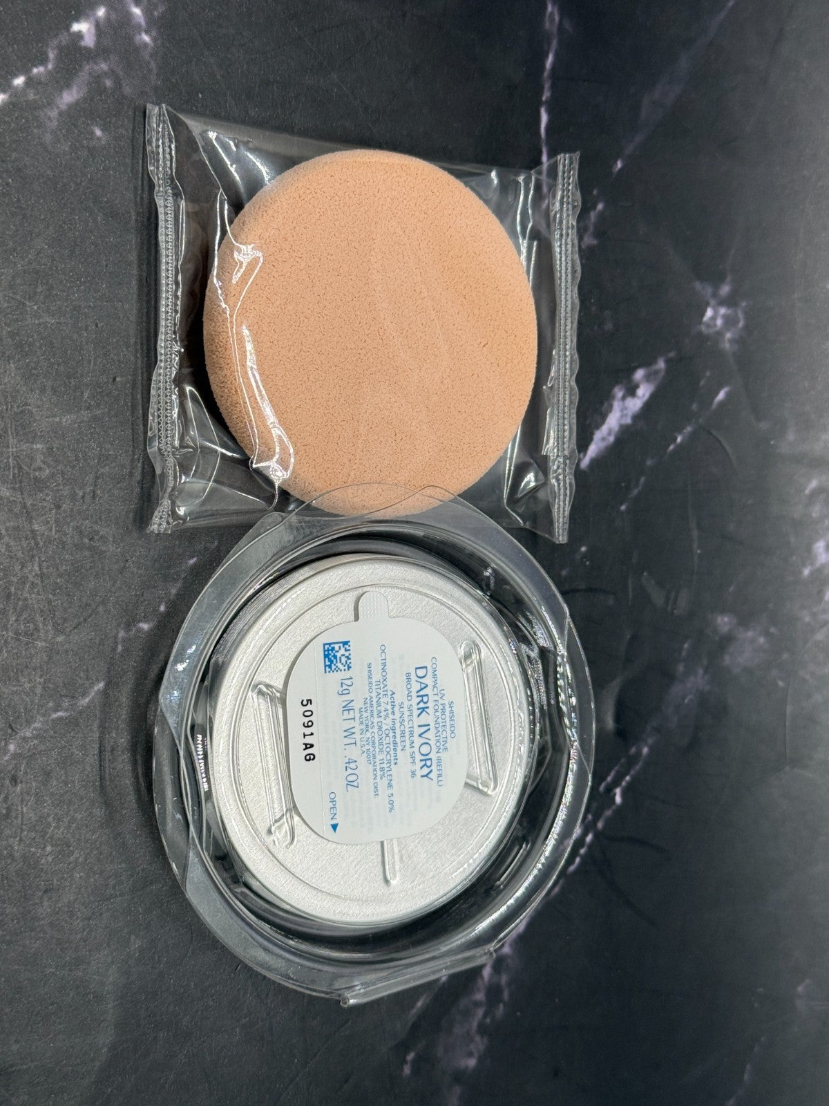 Shiseido UV Protective Compact Foundation Refill SPF 36 - Dark Ivory 0.42 oz