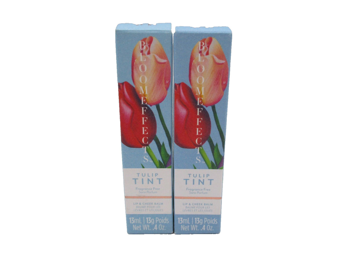 Lip & Cheek Balm Set - Tulip Tulip Tint In Full Bloom, Fragrance-Free, 13ml x 2