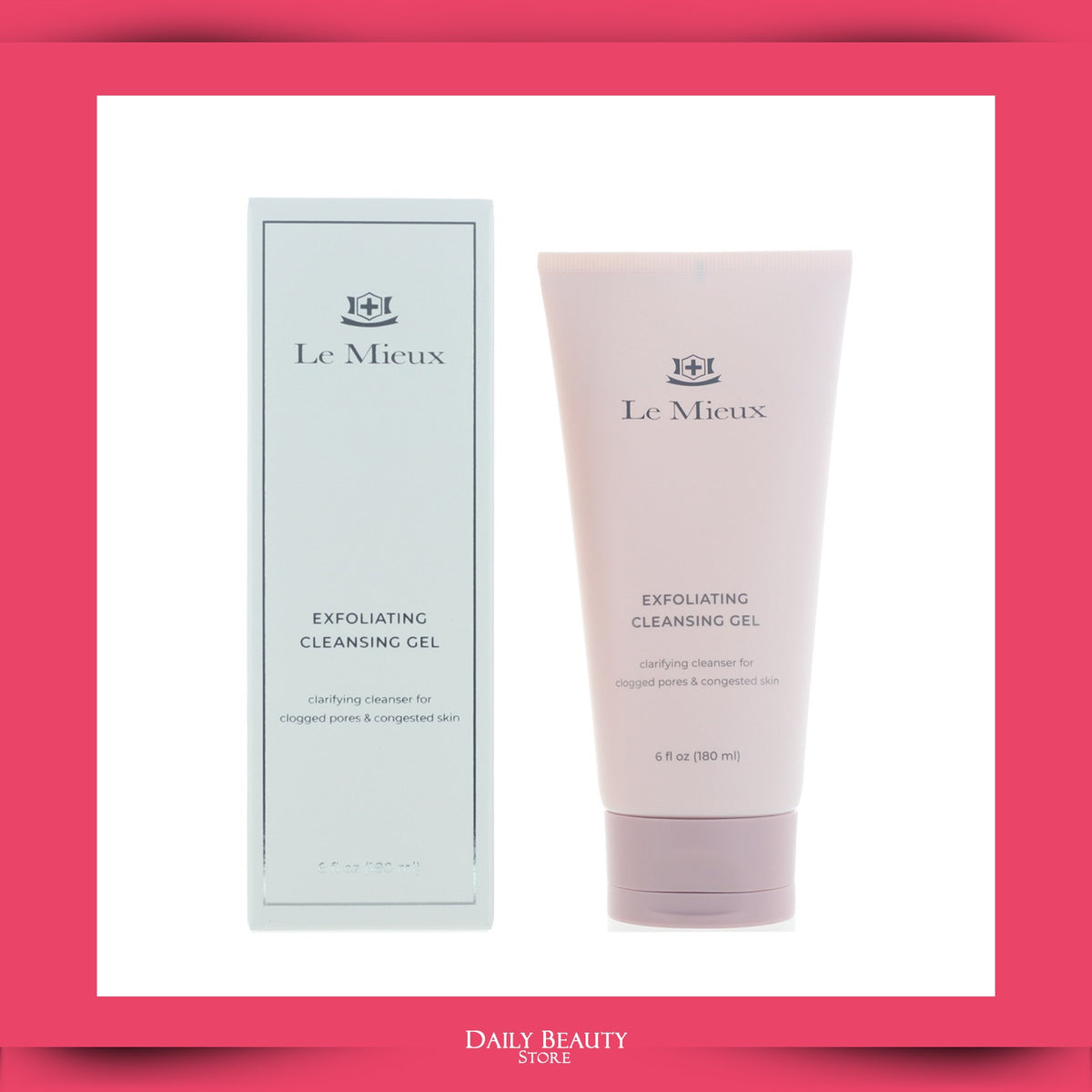 Le Mieux Exfoliating Cleansing Gel 180ml 6oz NEW FAST SHIP