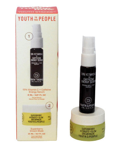 Travel Size Brightening Duo for Dull Skin - Youth to the People
