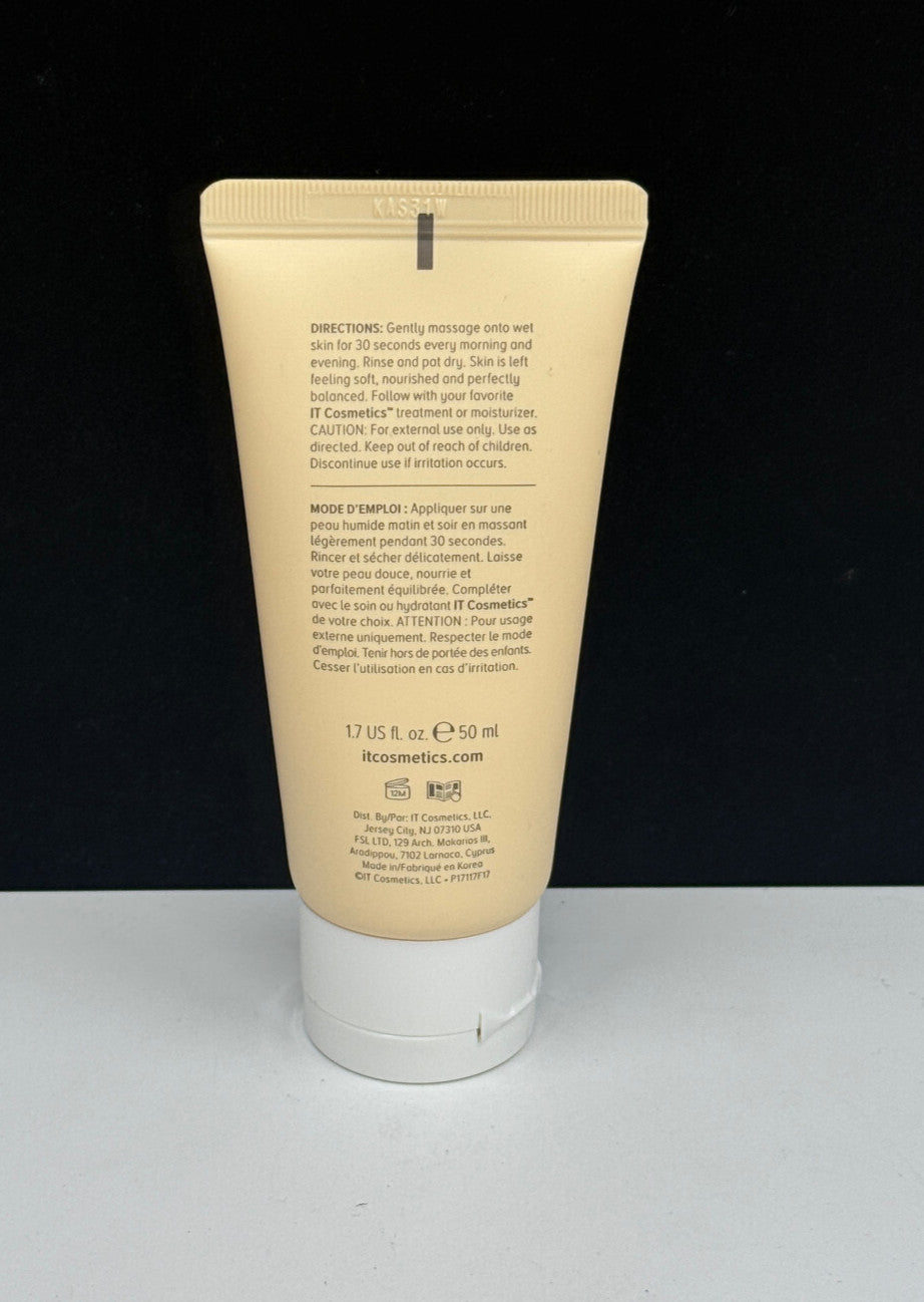 IT Cosmetics Confidence In a Cleanser Cleansing Serum 1.7 oz - New & Authentic