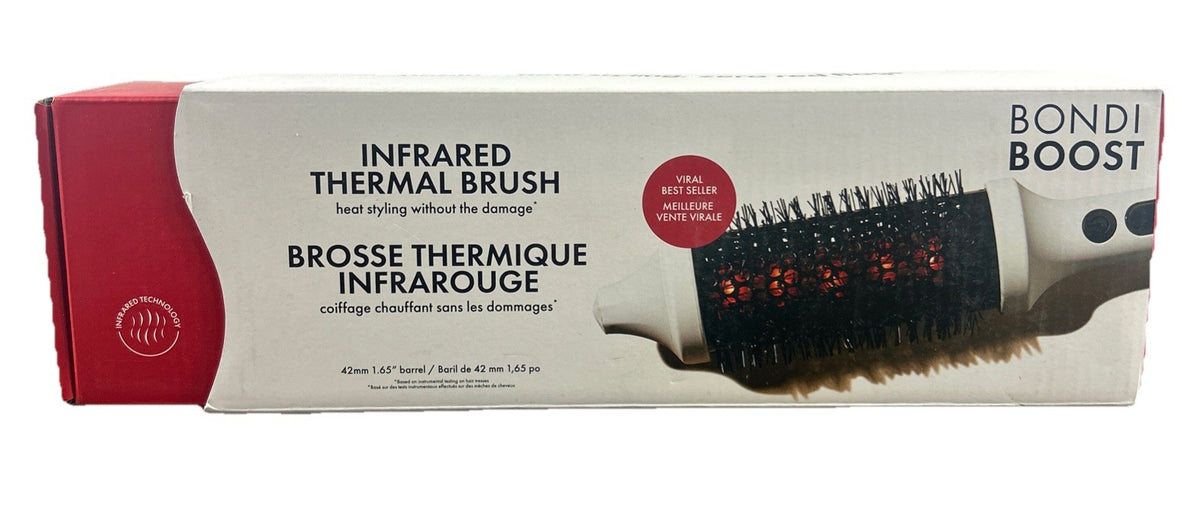 Infrared Thermal Hair Brush for Styling & Scalp Care - Professional Salon Result