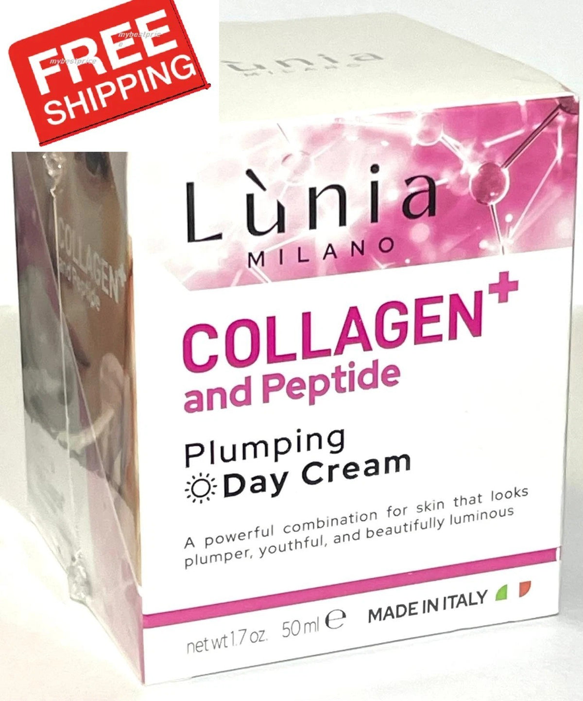 Collagen and Peptide Plumping Day Cream for Youthful, Radiant Skin