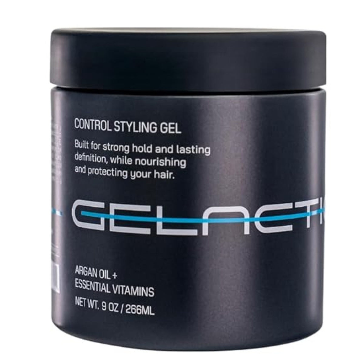 Strong Hold Water-Based Hair Gel for Men - Organic Ingredients, 9oz