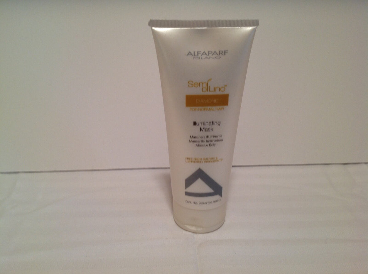 Alfaparf Semi Di Lino Diamond Illuminating Hair Mask 200ml - Nourishing & Brightening
