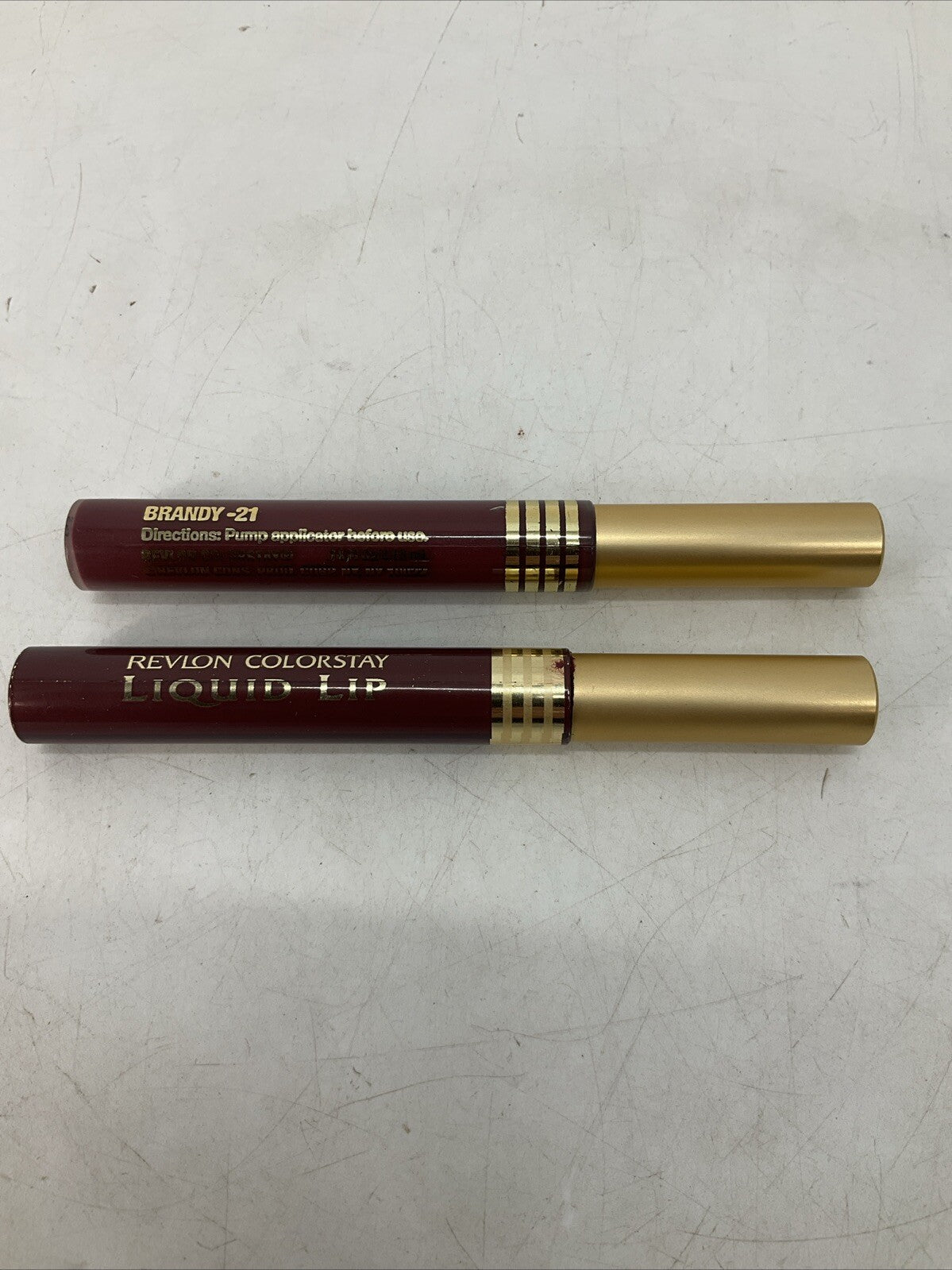 Revlon Colorstay Liquid Lipstick #21 Brandy - Long Wear, Matte Finish, 0.14oz, 2 Pack