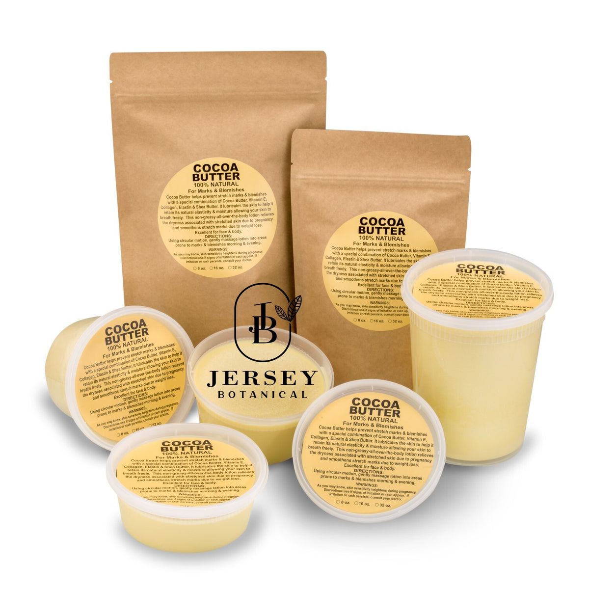 Organic Raw Butter for Cosmetics & Soap Making