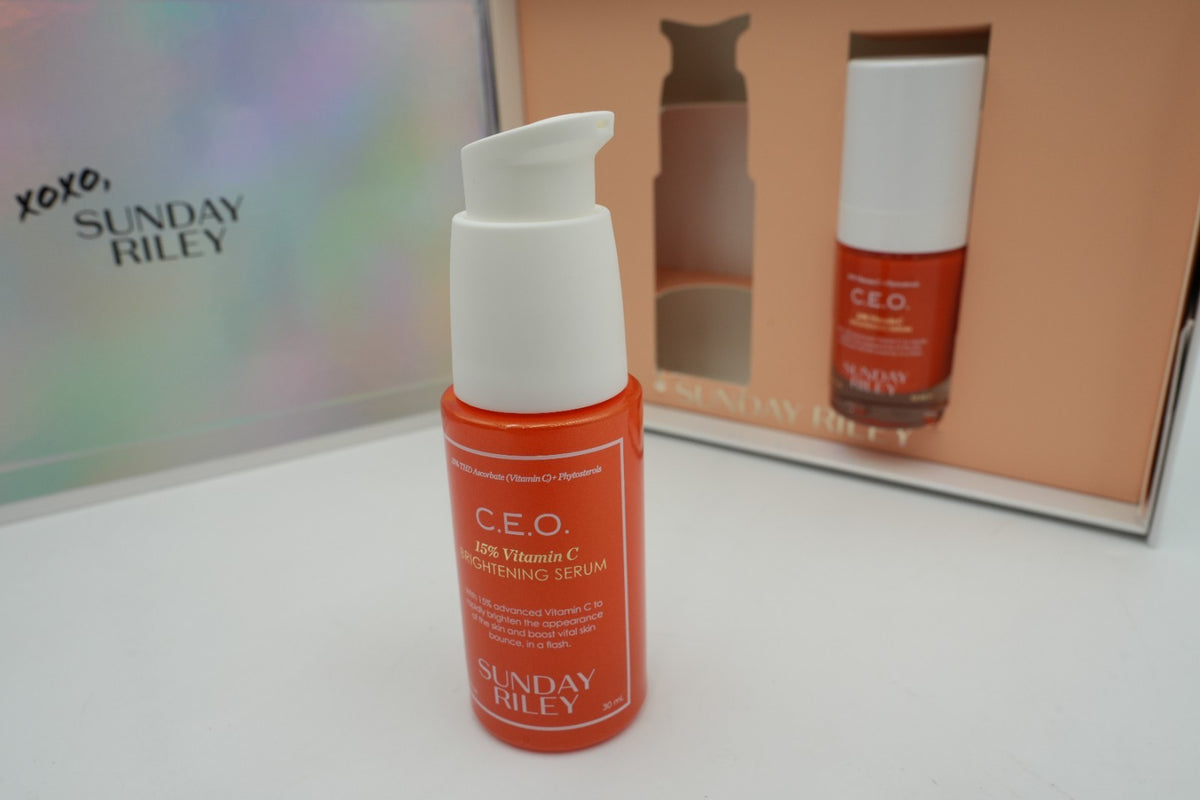 Brightening Vitamin C Serum Set with Travel & Home Sizes - Rejuvenate Skin
