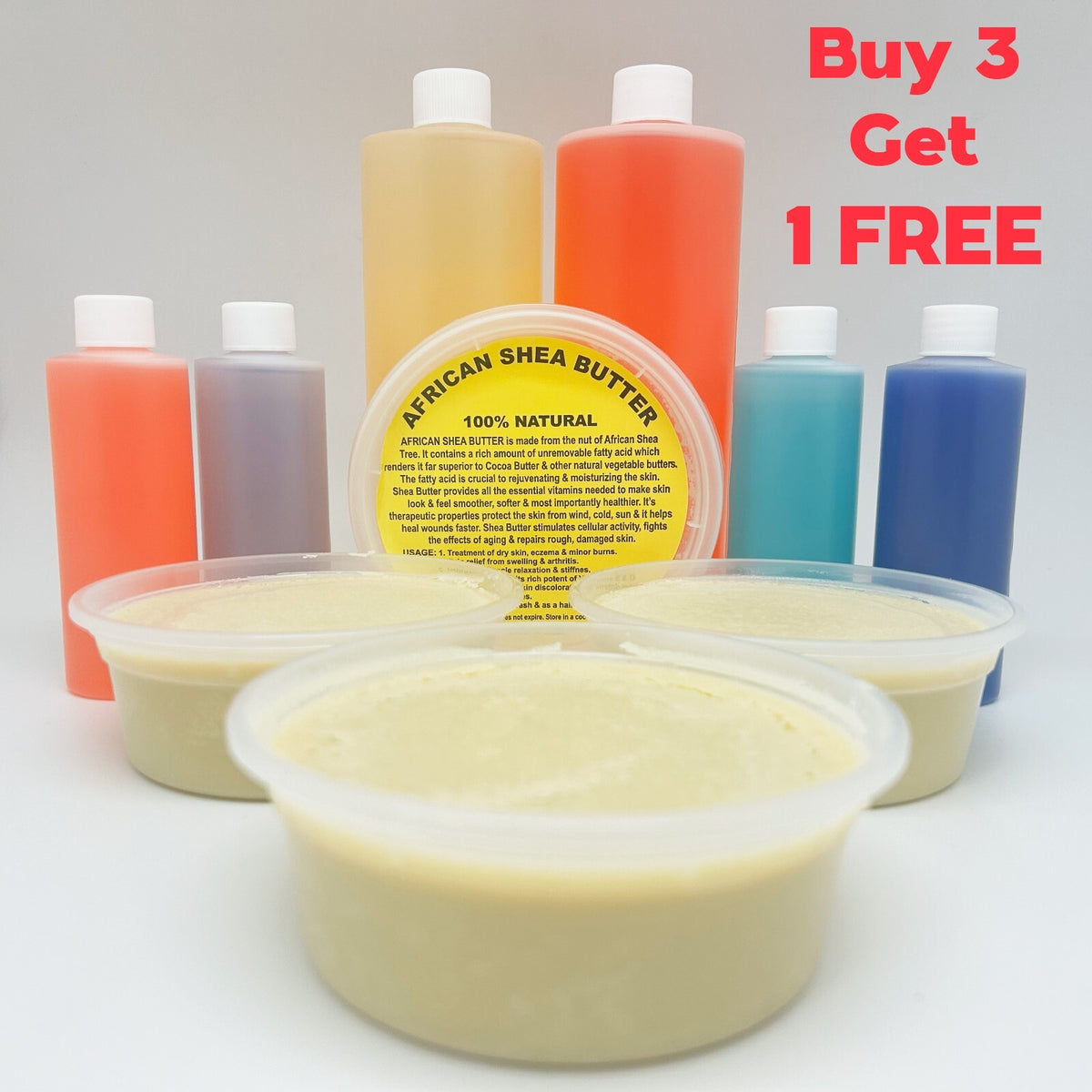 Raw Shea Butter - Organic Unrefined Wholesale, Multiple Scents
