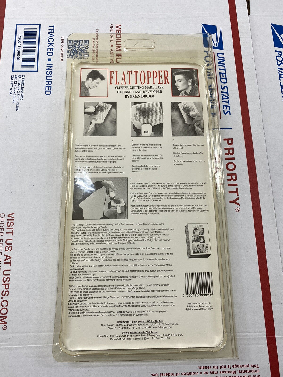 Clipper Level Comb for Hair Cutting - Easy Use, Sealed with Level