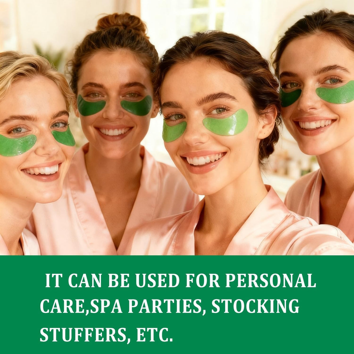 Nourishing Avocado Eye Masks Set for Dark Circles and Puffiness - 60 Pcs
