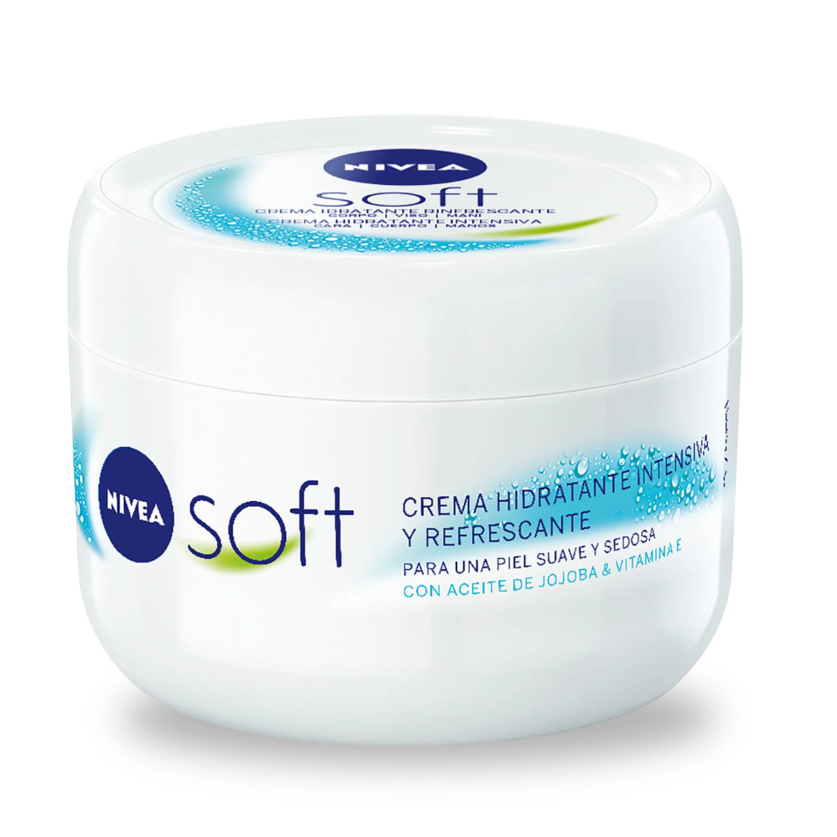 Nivea Soft Moisturizing Cream with Jojoba Oil & Vitamin E