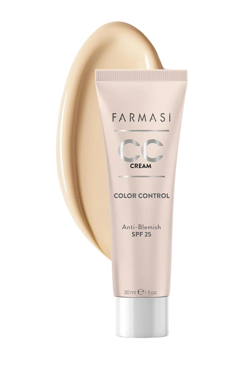 Farmasi CC Color Control Anti-Blemish SPF 25 - All Shades, 1 fl oz
