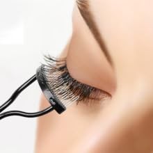 Multi-Function Eyelash & Eyebrow Kit with Curler Comb Tweezers & Brushes