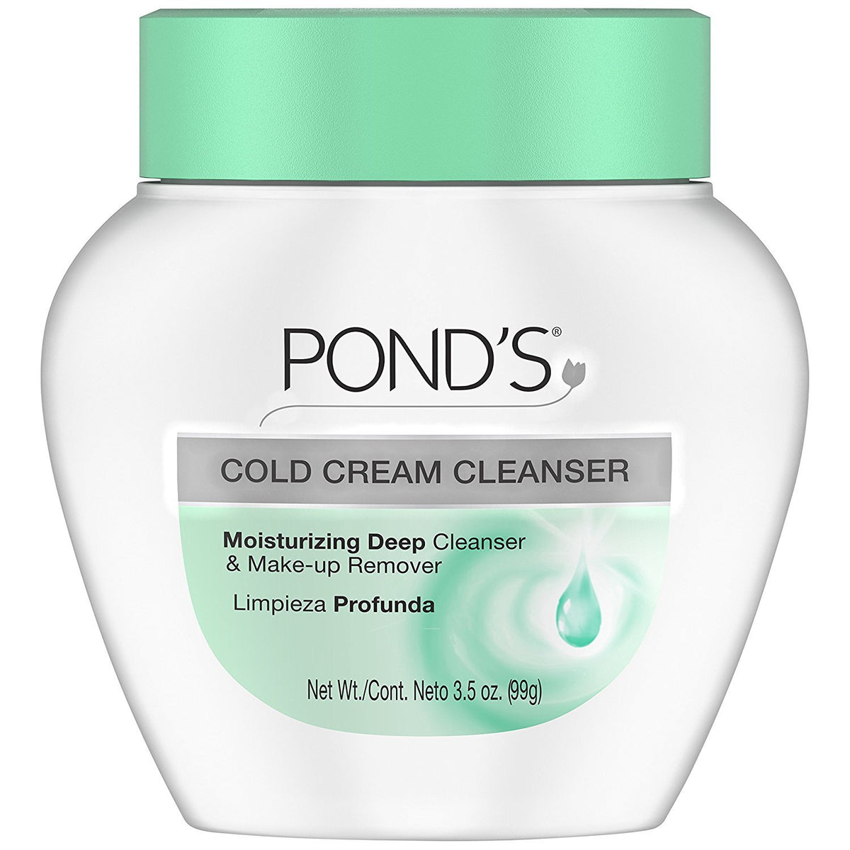 Pond's Cold Cream Cleanser 3.5 oz - 6 Pack, Deep Cleansing Moisturizing