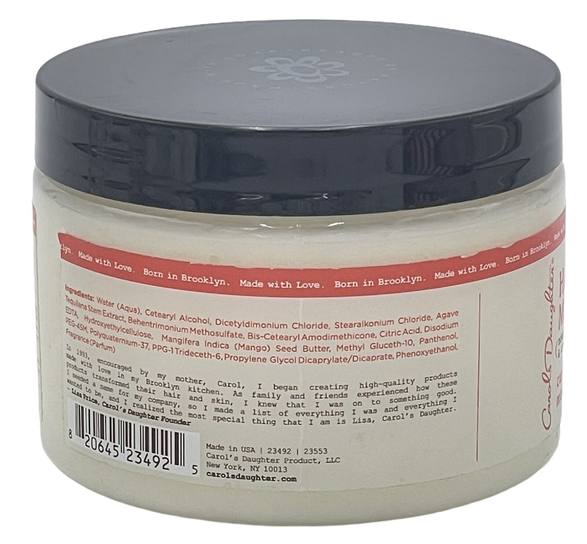 Carol's Daughter Hair Milk Curl Defining Moisture Mask 12 oz Discontinued