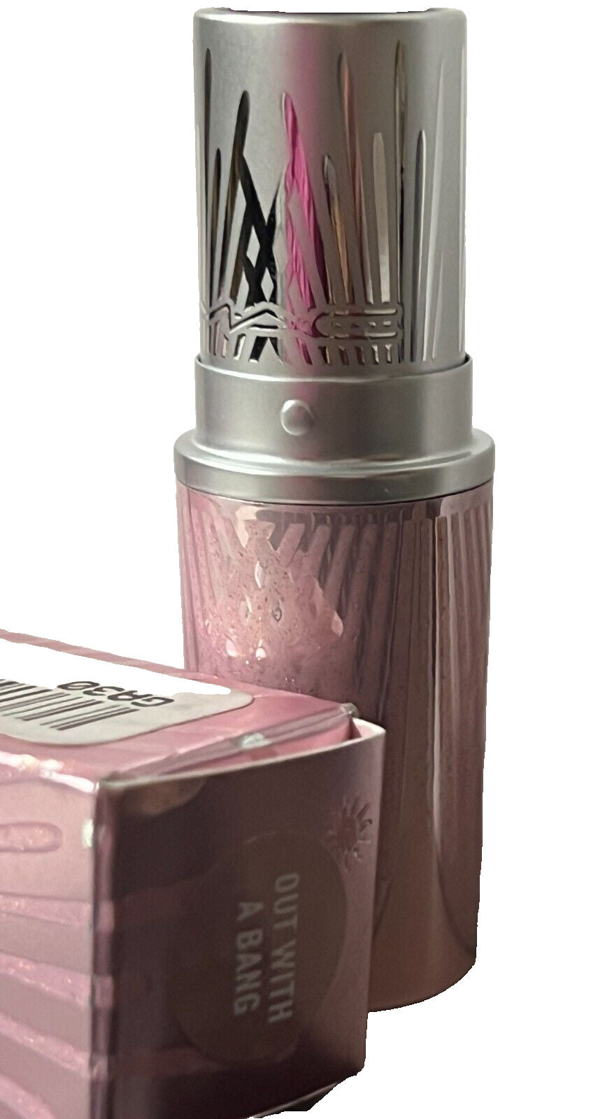 MAC Amplified Creme Lipstick Out With A Bang Full Size 0.1 oz – Authentic